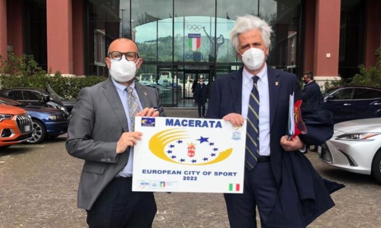 Macerata Città Europea dello Sport 2022: al Salone d’Onore del CONI arriva il riconoscimento Macerata Città Europea dello Sport 2022: al Salone d’Onore del CONI arriva il riconoscimento