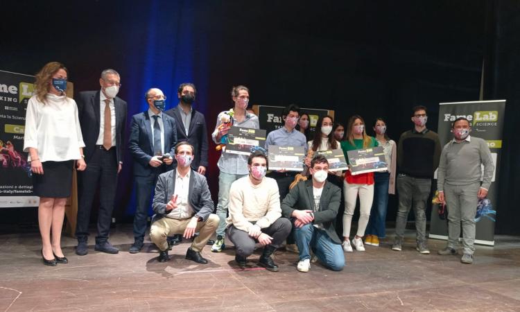 Unicam, la prima di FameLab regala soddisfazioni: due i 'comunicatori scientifici' premiati