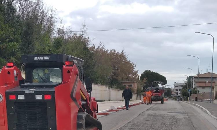 Porto Potenza Picena, ripartono da via Lombardia i lavori sulla ciclovia Adriatica