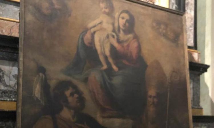San Severino, il capolavoro del Pomarancio torna a casa: comunità in festa San Severino, il capolavoro del Pomarancio torna a casa: comunità in festa