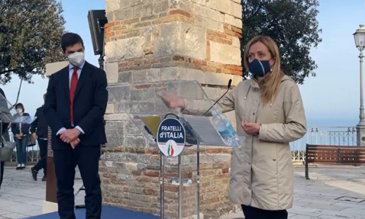Marche, Meloni 'promuove' Acquaroli: "Orgogliosa del lavoro fatto, Regione d'avanguardia"