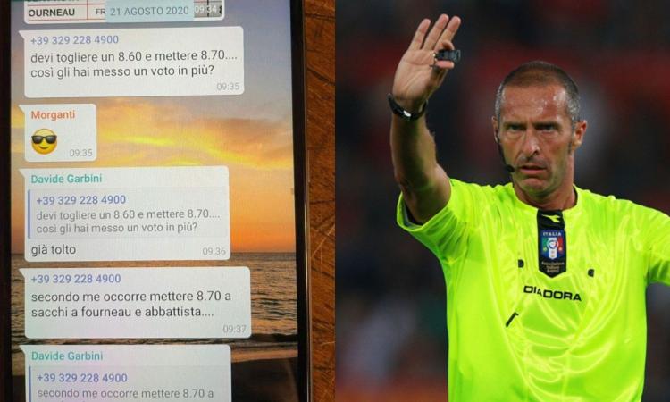 Terremoto nel calcio, spuntano le chat con l'ex arbitro Morganti: "Giudizi truccati per arrivare in Serie A"
