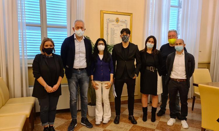 Civitanova, il nuovo Cda del "Rossini" ricevuto in Comune: si passa da 3 a 5 membri