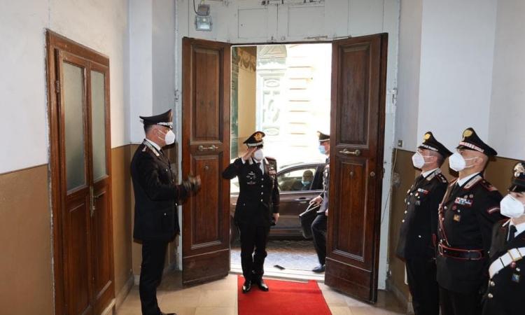 Il generale Carmelo Burgio arriva nelle Marche: visita ai Comandi dei Carabinieri del Maceratese