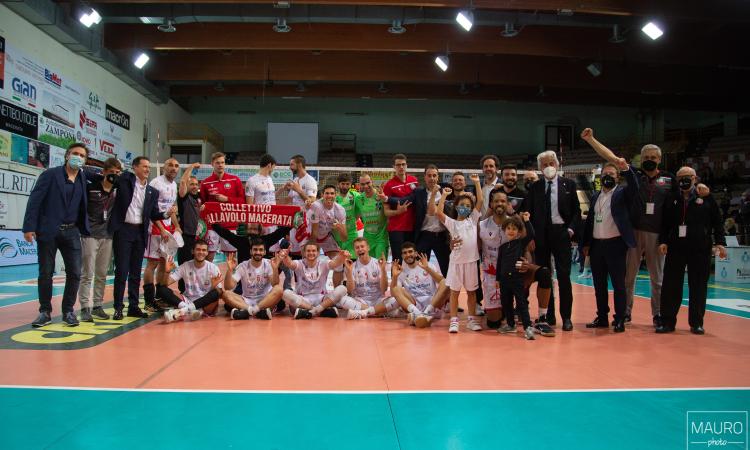 Med Store Macerata, la scalata play-off continua: Lecce battuta in 4 set e si vola in semifinale Med Store Macerata, la scalata play-off continua: Lecce battuta in 4 set e si vola in semifinale