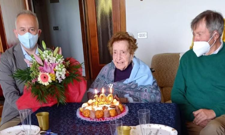 Lina Pasquali spegne le candeline: una nuova centenaria a Civitanova