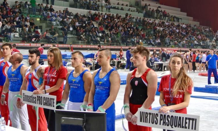 Final Six Ginnastica Artistica, la Virtus Pasqualetti difende il titolo di Campione d'Italia Final Six Ginnastica Artistica, la Virtus Pasqualetti difende il titolo di Campione d'Italia