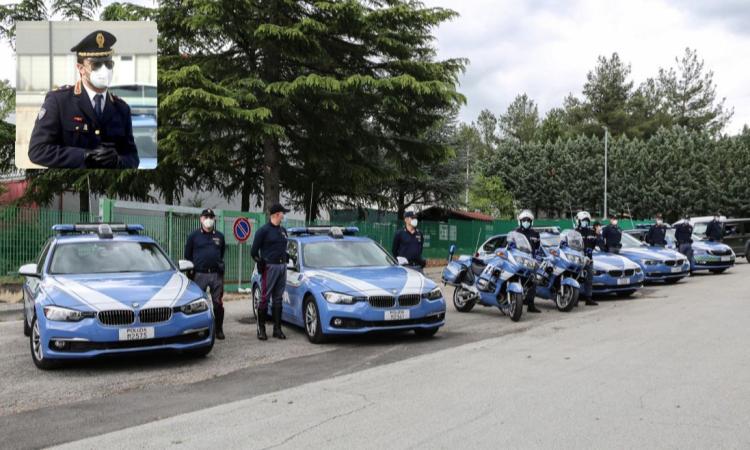 Una carovana rosa attraversa i luoghi del sisma: 'Giro d’Italia' sotto controllo della Polizia Stradale (Fotogallery)