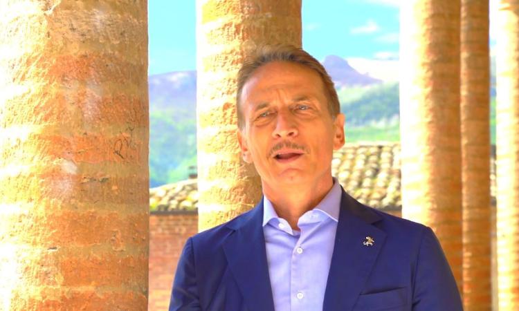 Primo ciak per lo spot con Cesare Bocci: "Sarnano da bambino era la meta della domenica" (VIDEO)