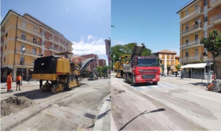 San Severino, lavori in via Virgilio: limitazioni al traffico e alla sosta