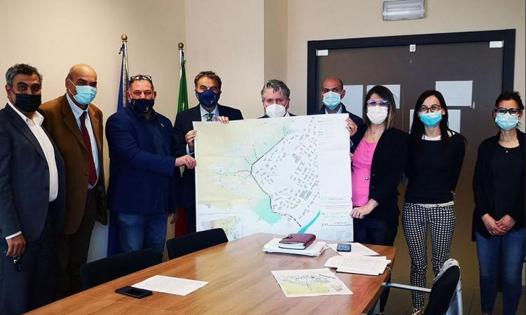 Tolentino, lavori di sistemazione idraulica in contrada Vaglie: interventi divisi in tre stralci