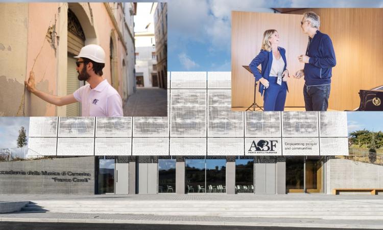 Andrea Bocelli non dimentica Camerino: tanti big per le prime registrazioni all'Accademica della Musica