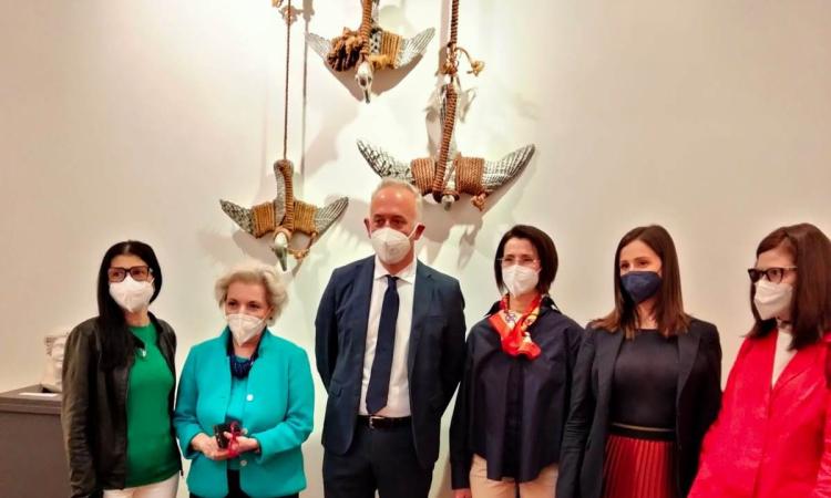 Civitanova, il trittico scultoreo del maestro Trubbiani in mostra alla Pinacoteca "Moretti" Civitanova, il trittico scultoreo del maestro Trubbiani in mostra alla Pinacoteca "Moretti"