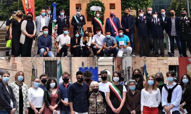Festa della Repubblica, a Tolentino e Urbisaglia consegna della Costituzione ai giovani (FOTO)