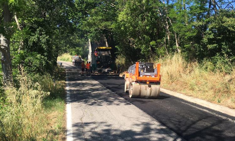 Asfaltatura della provinciale "Potentina": 400 mila euro di lavori Asfaltatura della provinciale "Potentina": 400 mila euro di lavori