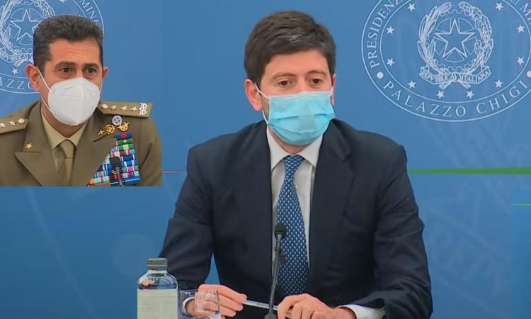 Vaccini, Figliuolo: "AstraZeneca solo agli over 60". Ricalcolato rapporto rischi/benefici Vaccini, Figliuolo: "AstraZeneca solo agli over 60". Ricalcolato rapporto rischi/benefici