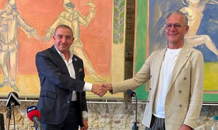 Nasce il progetto Ancona-Matelica, Canil: "A Macerata vincolo sul nome della squadra" Nasce il progetto Ancona-Matelica, Canil: "A Macerata vincolo sul nome della squadra"