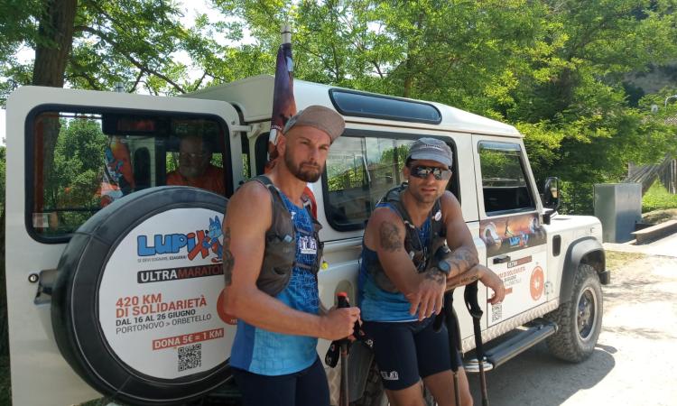 Una maratona solidale per aiutare i bimbi nati con agenesia: tappa a san Severino Una maratona solidale per aiutare i bimbi nati con agenesia: tappa a san Severino