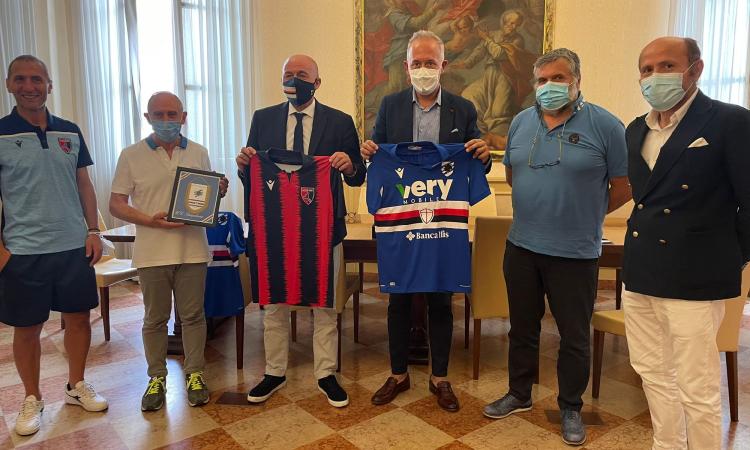 Gli occhi della Sampdoria sui giovani talenti dell'Academy Civitanovese: accordo ratificato in Comune