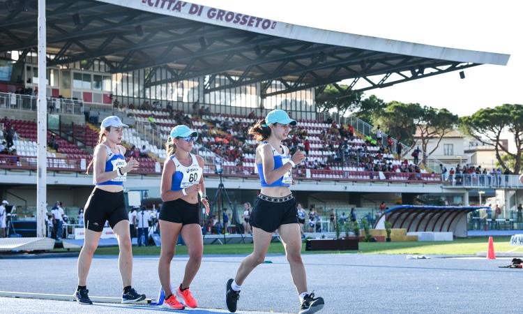 Cus Macerata, Anastasia Giulioni vince il bronzo nella marcia ai Campionati Italiani Promesse