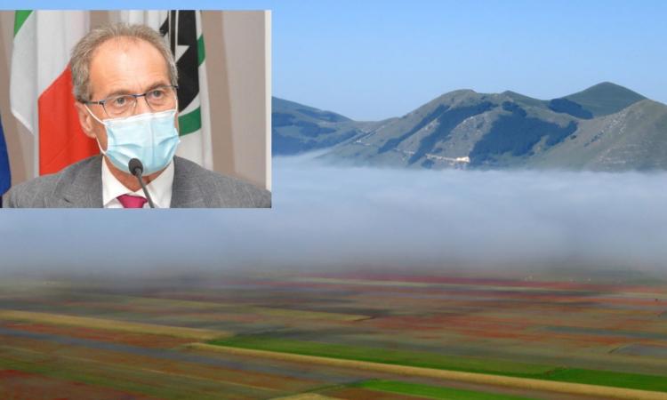 Fioritura Castelluccio, Aguzzi: "Si trovi una soluzione condivisa per gli accessi" Fioritura Castelluccio, Aguzzi: "Si trovi una soluzione condivisa per gli accessi"