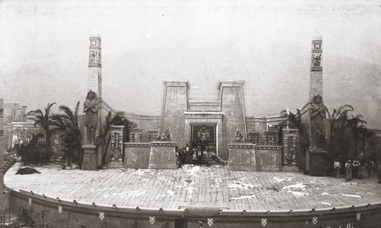 Macerata, L'Aida del 1921 nelle immagini di Alfonso Balelli: il 2 luglio l'inaugurazione