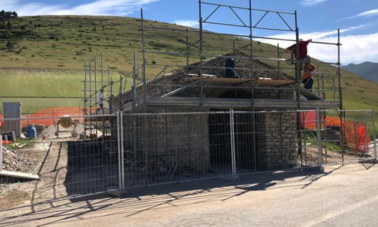 Castelsantangelo, Festa della Madonna della Cona: al traguardo la ricostruzione della chiesetta