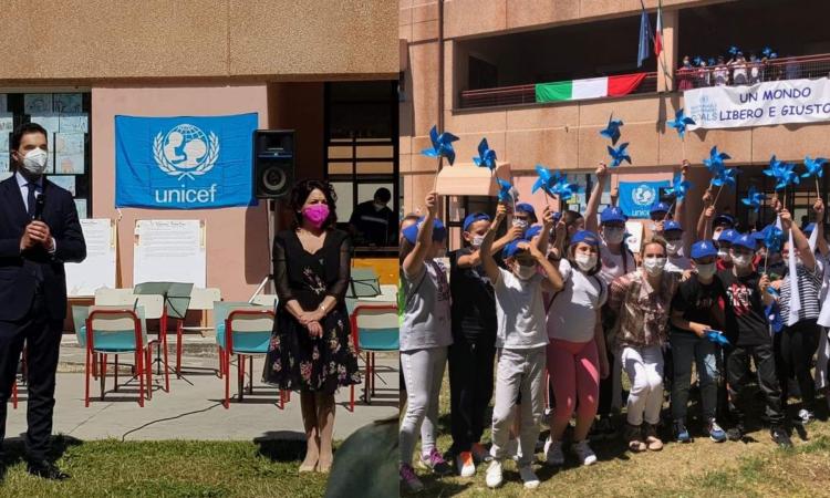 Potenza Picena, il premio "Scuola Amica-Unicef" all'Istituto Comprensivo Leopardi Potenza Picena, il premio "Scuola Amica-Unicef" all'Istituto Comprensivo Leopardi