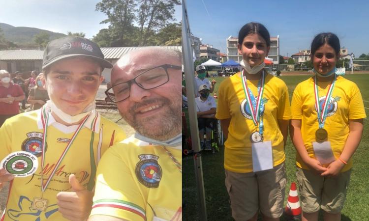 Giovani arcieri di Caldarola conquistano il podio nazionale Giovani arcieri di Caldarola conquistano il podio nazionale