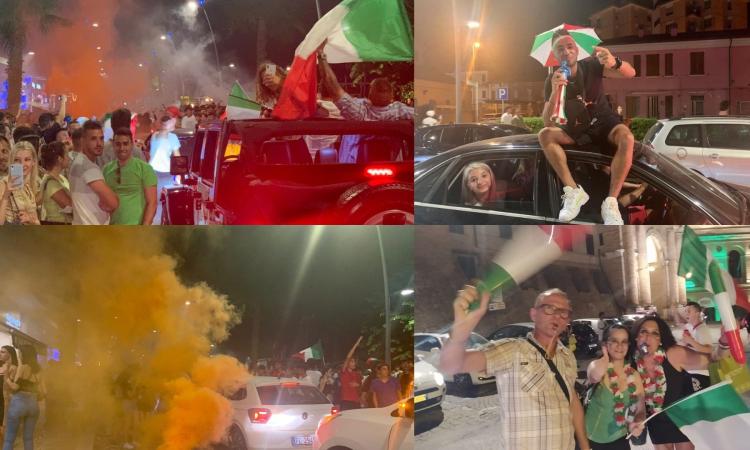 L'Italia vince gli Europei: si scatena la festa nelle strade (FOTO e VIDEO)