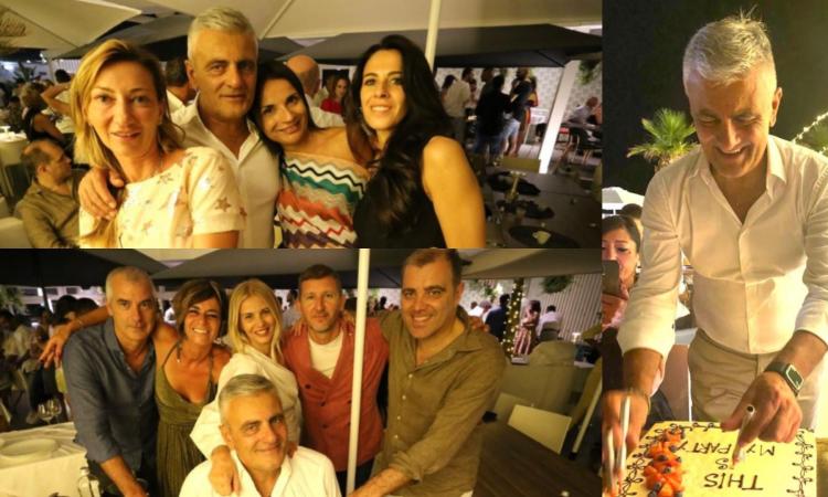 "Tanti auguri Tiz": festa al Cala Maretto per il compleanno di Tiziano Tombesi (FOTO)