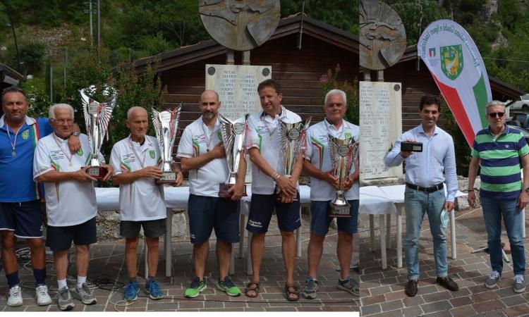 Lancio della ruzzola, i maceratesi Marco Stuppini e Silvano Leonori campioni d'Italia Lancio della ruzzola, i maceratesi Marco Stuppini e Silvano Leonori campioni d'Italia