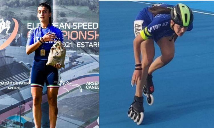 Roller Civitanova, l'elpidiense Giulia Presti incontenibile agli Europei: poker di ori per lei Roller Civitanova, l'elpidiense Giulia Presti incontenibile agli Europei: poker di ori per lei