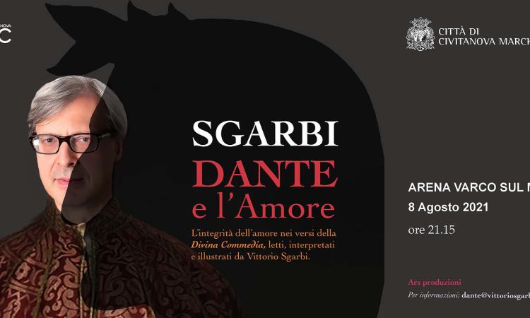 Civitanova, secondo appuntamento con Dante e l'amore raccontato da  Sgarbi
