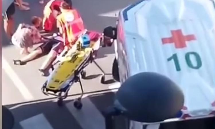 Potenza Picena, auto urta ciclista in via IV Novembre: interviene il 118