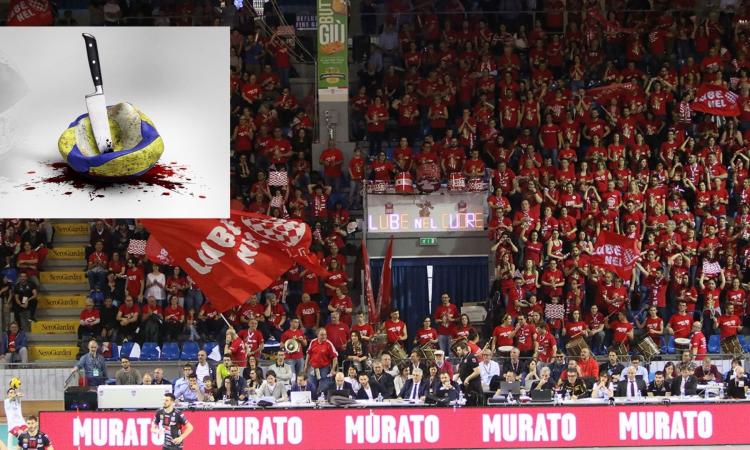 Med Store Macerata e Lube unite per contestare l'apertura al 35% dei palas: "Così il volley muore" Med Store Macerata e Lube unite per contestare l'apertura al 35% dei palas: "Così il volley muore"