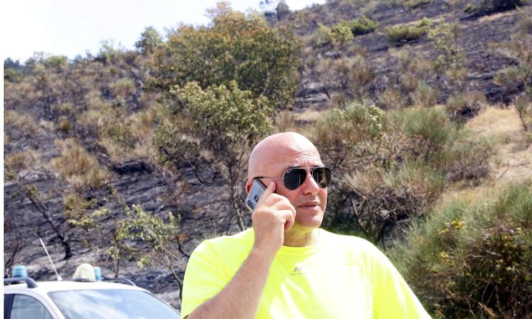 Camerino, il sindaco conferma: "Arrestato il piromane, anche oggi si è corso un grande pericolo"