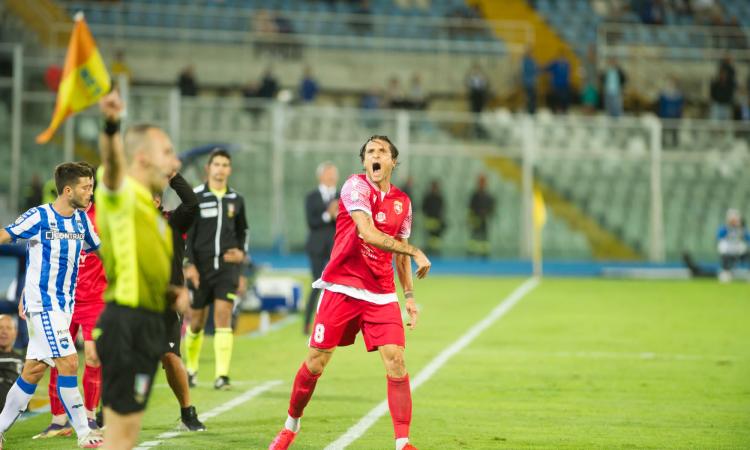 Serie C, esordio amaro per l'Ancona-Matelica: beffata al 90' dal Pescara Serie C, esordio amaro per l'Ancona-Matelica: beffata al 90' dal Pescara