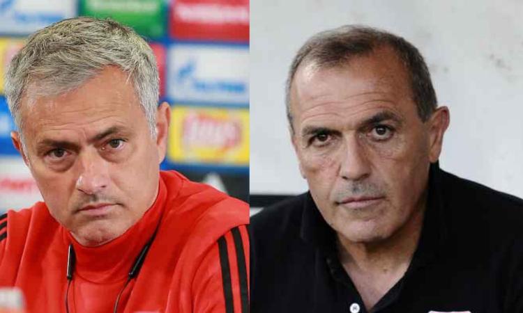 Il bel gesto di Mourinho: telefona a Castori dopo il malore della moglie allo stadio Il bel gesto di Mourinho: telefona a Castori dopo il malore della moglie allo stadio