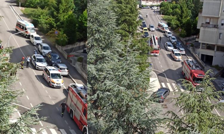 Macerata, donna trovata senza vita in un'abitazione di via Lorenzoni (FOTO)