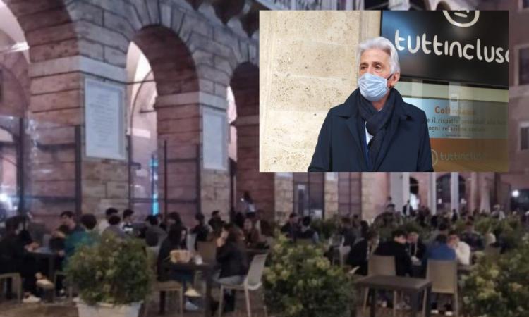 Movida del giovedì a Macerata, "pugno di ferro" di Parcaroli: locali chiusi all'una di notte e niente alcol