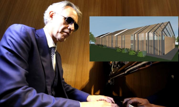 Una nuova scuola per San Ginesio: Andrea Bocelli lancia la raccolta fondi in diretta su Rai Uno Una nuova scuola per San Ginesio: Andrea Bocelli lancia la raccolta fondi in diretta su Rai Uno
