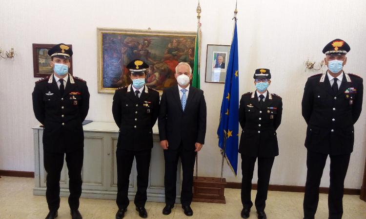 Camerino, il capitano Cara lascia la Compagnia Carabinieri: al suo posto arriva Angelo Faraca