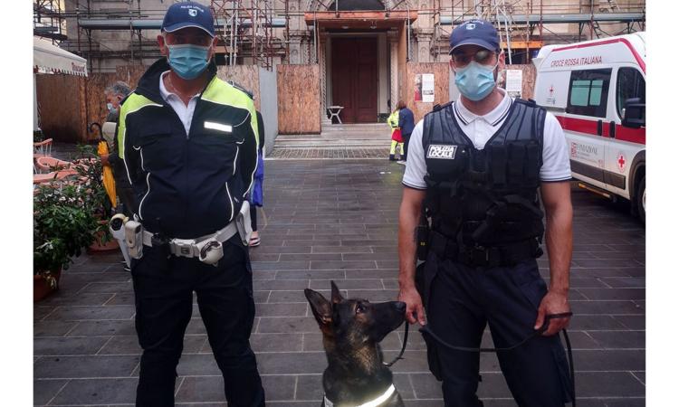 Tolentino, Festa di San Nicola nel segno del rispetto delle norme anti-Covid: 248 controllati, una sola multa