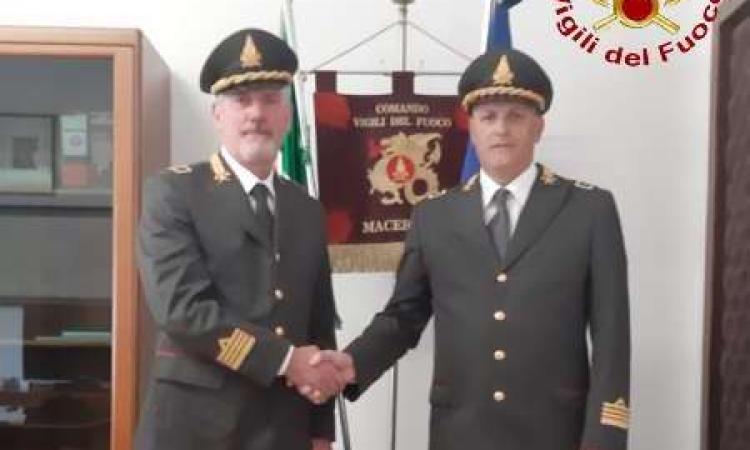 Macerata, cambio alla guida dei Vigili del Fuoco: Mauro Caprarelli è il nuovo comandante