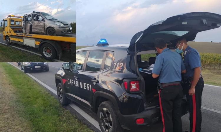 Incidente mortale a Urbisaglia. Auto esce di strada e finisce contro un albero: perde la vita 12enne