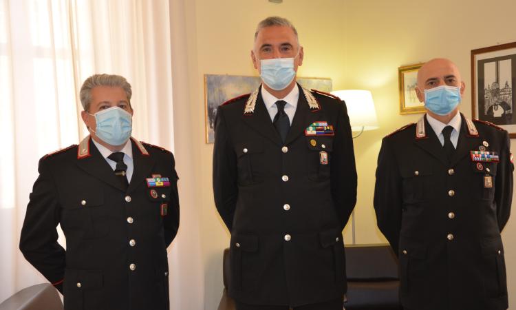 Carabinieri Macerata, conferite cariche speciali ai luogotenenti Petroselli e Tavanti