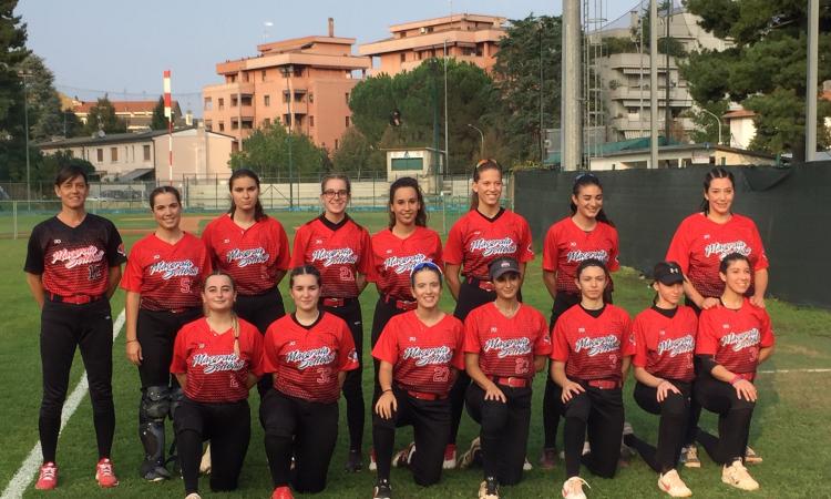 Macerata Softball, finale play-off contro il Bussolengo: primo match sul diamante di casa