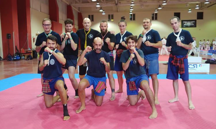 Muay Thai, una società di Montecassiano allo stage nazionale di Arti Marziali