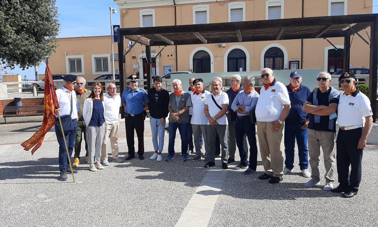 Porto Potenza, di nuovo insieme i commilitoni della Brigata San Marco: il saluto delle istituzioni